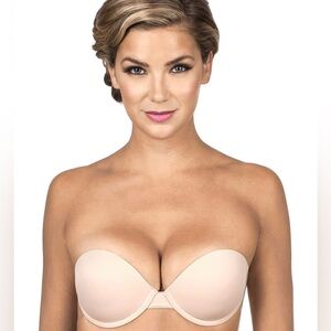 Fashion Forms Backless Strapless Nude Adhesive Bra Size D
